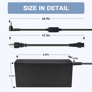 Adaptateur d'alimentation pour ordinateur portable de jeu 180W 20V 9A DC 4.5*3.0mm, connecteur DC, chargeur d'ordinateur portable de bureau, alimentation AC pour <span class=keywords><strong>MSI</strong></span> - Product Image 2