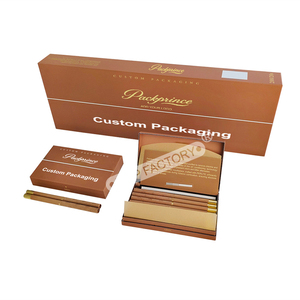 Boîtes d'emballage rigides à rabat personnalisées avec logo imprimé, paquets de <span class=keywords><strong>cigarettes</strong></span> vides, 10 paquets, couverture pour <span class=keywords><strong>cigarettes</strong></span> fines - Product Image 3