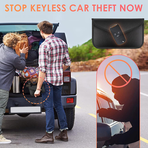 Sacs Faraday pour téléphone et clés de voiture, pochette anti-vol bloquant le signal, protection de voiture, pochette pour clé de voiture sans clé - Product Image 4