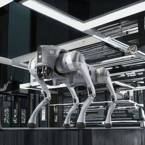 Robot chien Unitree Go2 Edu pour l'éducation commerciale, le divertissement, l'interaction, la robotique intelligente IA, robot chien à 4 pattes - Product Image 1