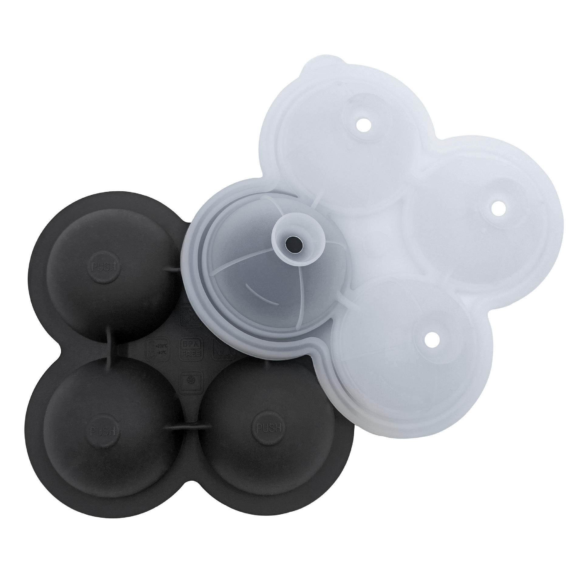 New 4 ice hockey gray