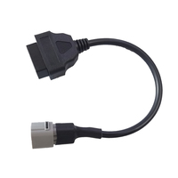 High Quality OBDII 30cm 6pin Female Head to Suzuki OBD2 Diagnostic Cable