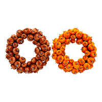Citrouilles artificielles pour la récolte d'automne, décoration de ferme, récolte de Thanksgiving, pour la fête, la porte d'entrée, la cheminée