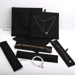 Flexography Custom Packing Logo <b>Envelope</b> Microfiber Jewelry Bag Small <b>Envelope</b> Flap <b>Gift</b> Jewellery Dust Microfiber Pouch - Product Image 1