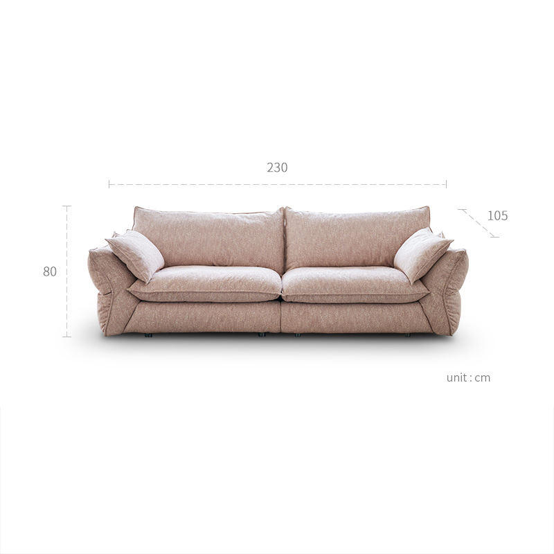Genuine grado sofa-big three [2.3 m]]