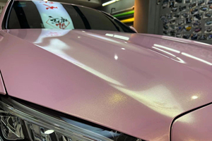 High Gloss PET fantasy sakura pink Car Wrap <b>Vinyl</b> Film 6.5-8.5mil Self-healing Color Changing Body sticker OEM Factory Supply - Product Image 5