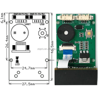 Le module de numérisation de codes à barres 2D ZOPRO GM67 5V prend en charge le paiement mobile et la reconnaissance de documents papier multi-formats