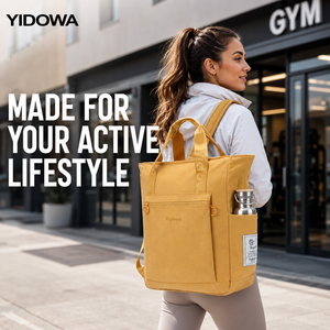Sac de sport de yoga tendance avec compartiment à chaussures, séparation humide/sec, imperméable, grande capacité, sac de voyage - Product Image 3