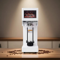 Machine de scellage automatique commerciale à écran tactile - Scelleuse de gobelets pour boissons 220V, vitesse de scellage 3s, utilisation facile pour les salons de thé au lait
