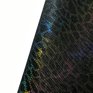 Cầu vồng phản chiếu vải polyester óng ánh ba chiều cho áo khoác thời trang giày quần áo khả năng hiển thị cao chống mài mòn - Product Image 3