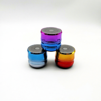 Mini-enceinte sans fil Bluetooth en gros d'usine, mini-boîte de son portable, enceinte Bluetooth en métal électroplaqué coloré