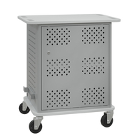 Armoire de charge pour l'école avec chariot USB de type C intelligent KD 32 baies Station de charge Chromebook avec tablette à verrouillage USB