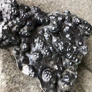 Gros naturel hématite minerai de <span class=keywords><strong>fer</strong></span> noir <span class=keywords><strong>météorite</strong></span> rock cristaux bruts de pierre à vendre - Product Image 4