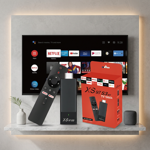 แท่งทีวีแอนดรอยด์10 XS97 S3 BT 4K HDR ALLWINNER H313 Quad Core 2GB + 8GB dual WiFi ราคาแข่งขันได้1ปี - Product Image 1