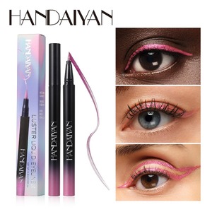 HANDAIYAN Eyeliner liquide métallique nacré à pointe ultra-fine, waterproof, longue tenue, anti-bavures, effet scintillant - Product Image 2