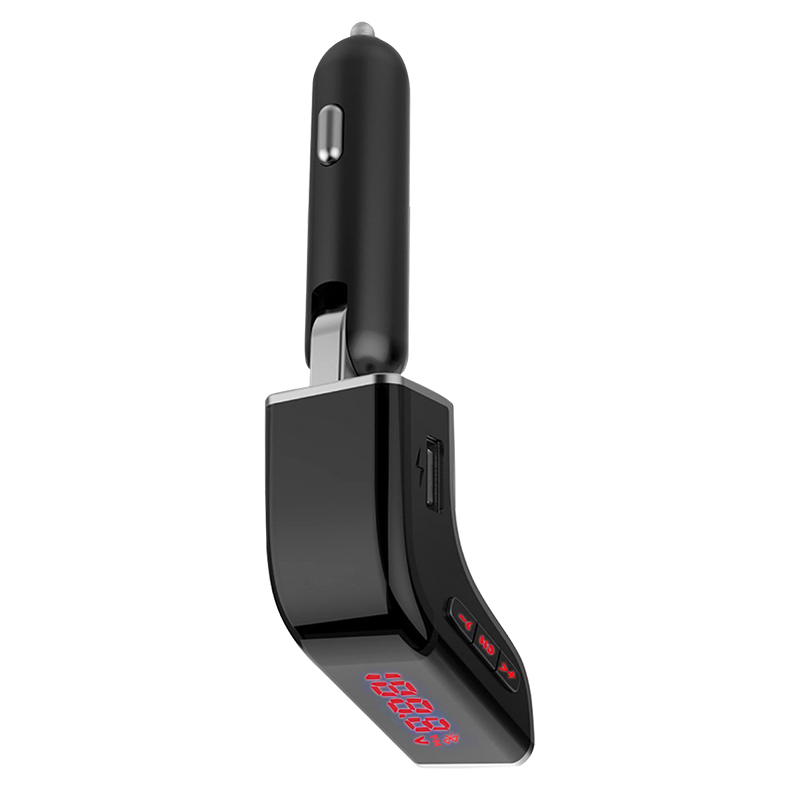 Kit de voiture Sans Fil Transmetteur Fm Bluetooth Mp3 Lecteur Audio Fentes Pour Cartes Et Double Usb Chargeur De Voiture