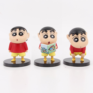 6 Crayon Shin-Chans Figura para decoración sobre la decoración <span class=keywords><strong>de</strong></span> escritorio <span class=keywords><strong>de</strong></span> crayón <span class=keywords><strong>de</strong></span> nueve generaciones decoración <span class=keywords><strong>de</strong></span> coche - Product Image 3