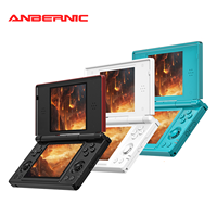 Console de jeu portable Anbernic RG DS à double écran, coque rabattable, écran tactile de 4,0 pouces, Android 14, batterie de 4000 mAh, Wifi intégré