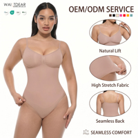 Hot Sale Hexin Grossiste Gaine Amincissante Sculpte Corps Ventre Plat Respirante Sans Couture Bodysuit pour Femme
