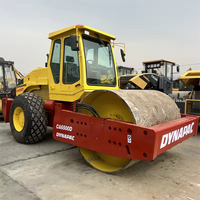 Compacteur à double tambour Dynapac Ca602 Ca6500d d'occasion avec moteur et pompe, puissance 150KW, à Shanghai