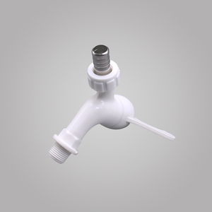 Plastic Tap Amazon Hotsale Easy To Install Bibcock Plastic 1/2 Garden Water Tap With Pipe Shape Handle