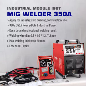 Nueva Máquina de Soldadura MIG Industrial Eléctrica 3 en 1 de Alto Rendimiento 350A con Capacidades para Acero Inoxidable y Alimentador de Alambre - Product Image 4