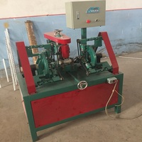 Routeur CNC compact TJ-40 à double broche, haute rigidité, contrôlé par NC Studio PLC, moteur à refroidissement par eau, pour gravure sur aluminium et bois