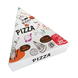 Manufacturer Supply Wholesale Custom Slice Pizza Packing Slice Box