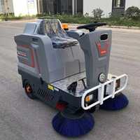 Balayeuse extérieure électrique multifonctionnelle de vente chaude, aspirateur de rue, balayeuse de route de conduite
