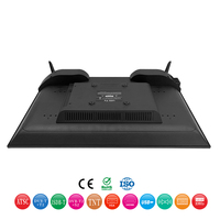 Televisor LED de 19 22 24 28 32 Pulgadas, Normal, AC/DC 12V, Digital DVB-T2S2, Televisor LED Y LCD FHD de 19 Pulgadas