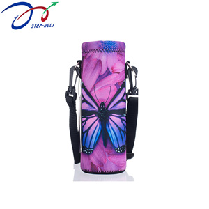 <span class=keywords><strong>Funda</strong></span> de <span class=keywords><strong>neopreno</strong></span> para <span class=keywords><strong>botella</strong></span> de bebida, <span class=keywords><strong>botella</strong></span> de agua aislada de 500ml, <span class=keywords><strong>funda</strong></span> para bandolera deportiva con correas ajustables, MOQ bajo - Product Image 2