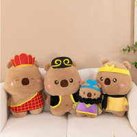 Peluche Kawaii Capybara en gros, thème Voyage en Occident, jouet en peluche doux pour décoration et cadeau