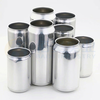 Boîtes en aluminium de 200 ml, 250 ml, 330 ml, 500 ml avec étiquetage par film rétractable