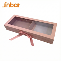 Coffret Cadeau Luxe Pliable Magnétique pour Fleurs, Roses Éternelles, Estampage à Chaud Doré, Lamination Mate pour Anniversaire et Saint-Valentin