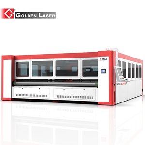 Découpeur <span class=keywords><strong>Laser</strong></span> à plat CO2 haute vitesse pour Textile polaire à filtre Non tissé lié - Product Image 1