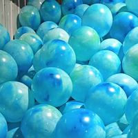 Balle gonflable de PVC de jouet de boule colorée imprimée par logo bon marché