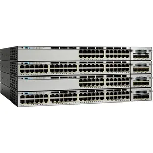 3850系列第3层托管24端口千兆以太网PoE交换机WS-C3850-24P-S