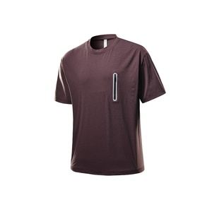 Camiseta de Verano para Hombre, Manga Corta, Informal, Ligera, Transpirable, Color Personalizado, Secado Rápido, Antiarrugas, Corte Regular, Diseño con Letras - Product Image 6