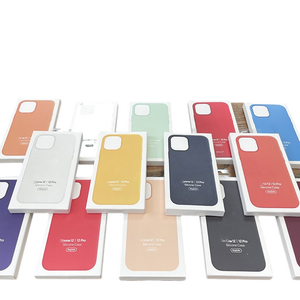 Tốt Nhất Bán 2024 Chất Lỏng Silicon Trường Hợp Đối Với iPhone 14 Pro Max Cover Quay Lại Silicone Trường Hợp Điện Thoại Cho Iphone 13 Cộng Với 12 11 XS Max 7 8 - Product Image 1