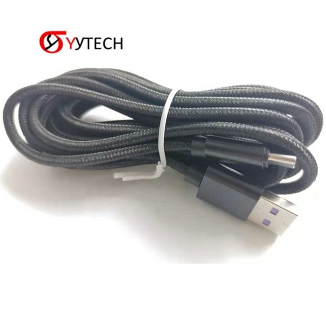 SYYTECH New High Quality Nylon Type-C Game USB Charging Cable for PS5 PlayStation 4 Video Game Accessories
