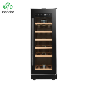 Candor 18 Chai Duy Nhất Khu Vực Máy Nén Được Xây Dựng Trong Rượu Vang Tủ Lạnh Bằng Gỗ Kệ Rượu Vang Tủ JC-58A1EQ - Product Image 3