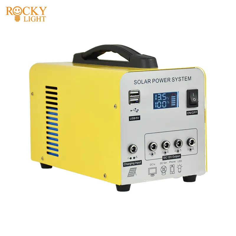 Alimentation solaire portable de stockage d'urgence