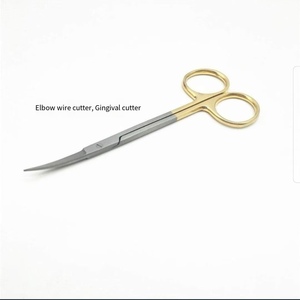 Tốt thép không gỉ Iris kéo thẳng tái sử dụng tungsten carbide Kéo y tế phẫu thuật TC tip Iris kéo - Product Image 3