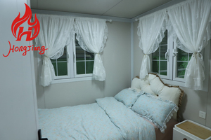 Casa Prefabbricata su Misura con 3 Camere da Letto, Villa Prefabbricata Solare, Casa Modulare Espandibile per Hotel Mobile <span class=keywords><strong>nel</strong></span> <span class=keywords><strong>Bosco</strong></span> - Product Image 4