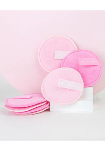 Tampon démaquillant en <span class=keywords><strong>coton</strong></span> <span class=keywords><strong>microfibre</strong></span> pour le nettoyage du visage tampon démaquillant réutilisable personnalisé éponge démaquillante outil de nettoyage écologique - Product Image 6