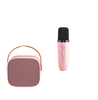 Mini machine de karaoké portable avec changeur de voix Haut-parleur sans fil Alimenté par batterie Type de jouet avec Type C pour les enfants