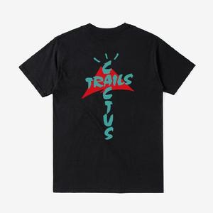 T-shirt à manches courtes surdimensionné 100% coton tendance pour hommes et femmes Travis <span class=keywords><strong>Scott</strong></span> Cactus Jack Trails TS  High Street - Product Image 5