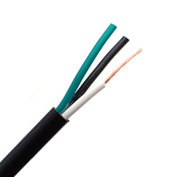 18 14 16 12 AWG putih, hitam dan abu-abu SVT 3 Core AWM kabel daya PVC tembaga fleksibel