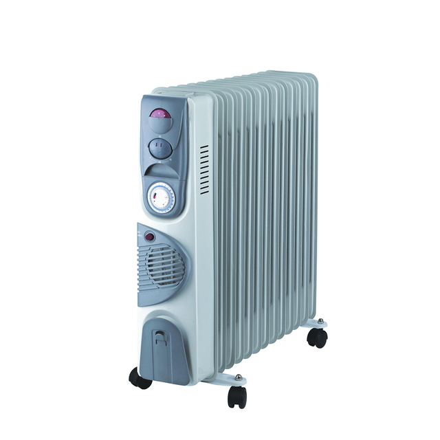 Wholesale 3 Heat Settings Oil Filled Metal Freestanding Portable Electric Room Heater 7-13 Fins