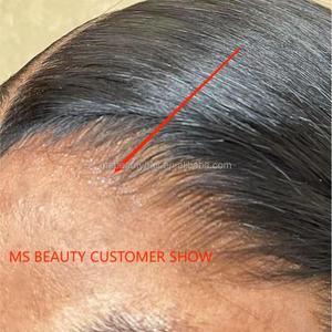 Perruque en cheveux humains prête à porter, dentelle frontale HD 6x5, cuticules alignées, perruques en dentelle indienne, perruques en dentelle HD sans colle pour femmes noires - Product Image 4